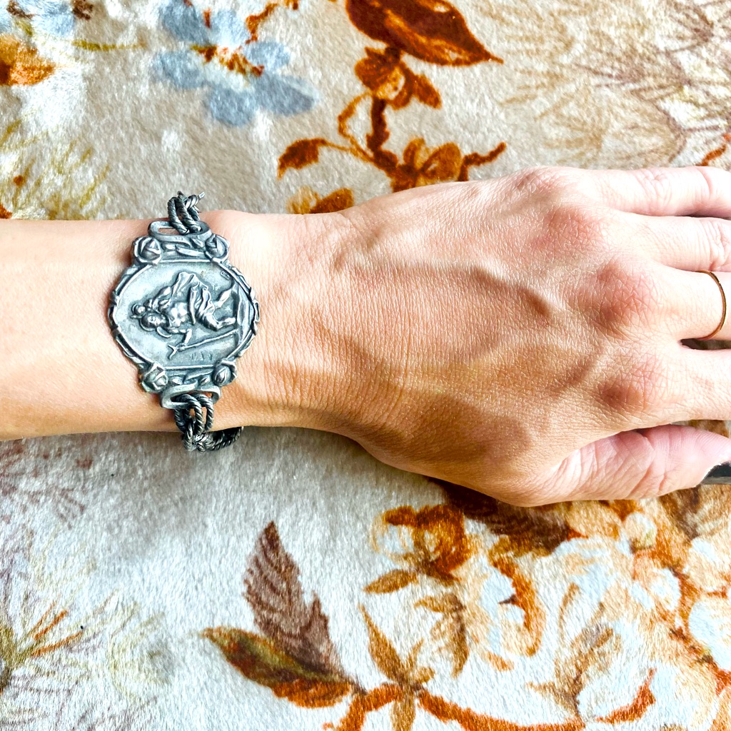 Vintage Italian Silver Bracelet